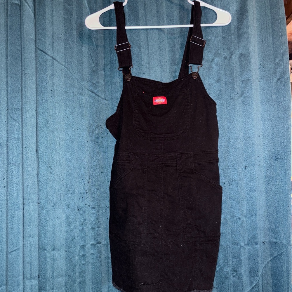 Dickies Black Shirt with Red Logo